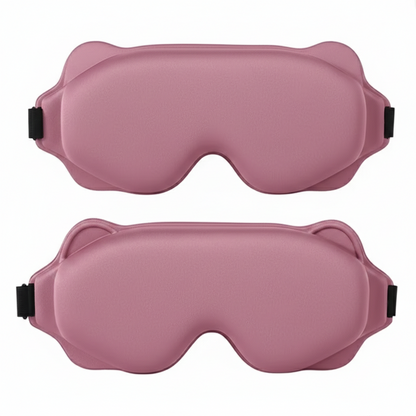 Masque de sommeil ergonomique occultant en tissu – masque nuit confort – Signature Sommeil