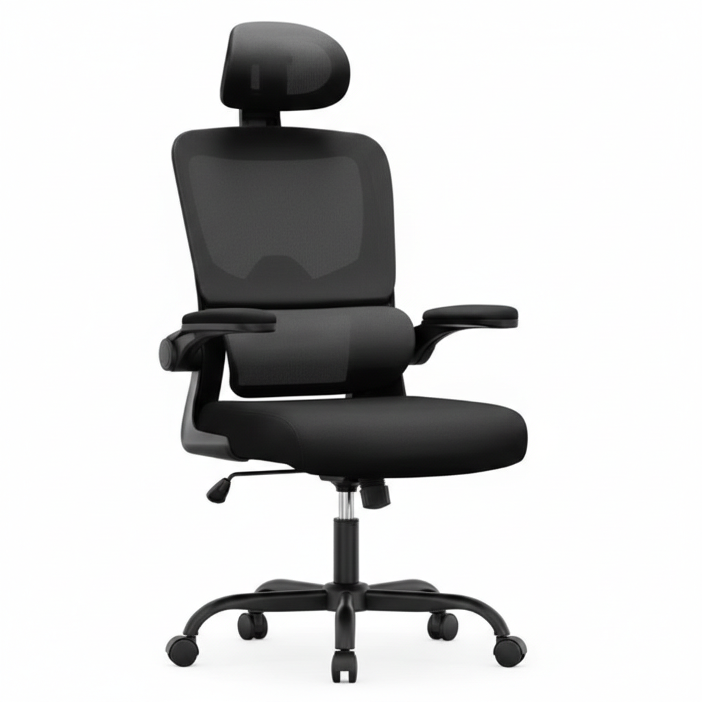 Chaise de bureau ergonomique en maille respirante – chaise travail – Signature Bureautique