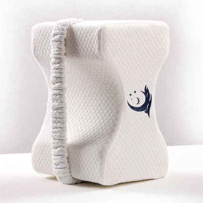 Coussin genoux ergonomique à mémoire de forme – coussin entre jambes sommeil – Signature Genoux