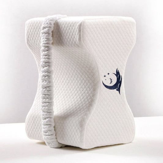 Coussin genoux ergonomique à mémoire de forme – coussin entre jambes sommeil – Signature Genoux