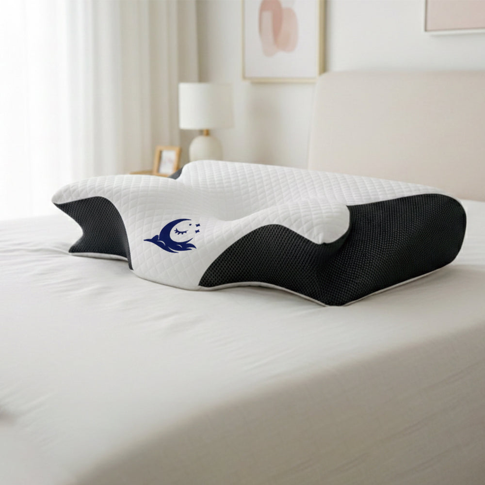 Oreiller ergonomique rectangulaire à mémoire de forme – oreiller sommeil – Signature Sommeil